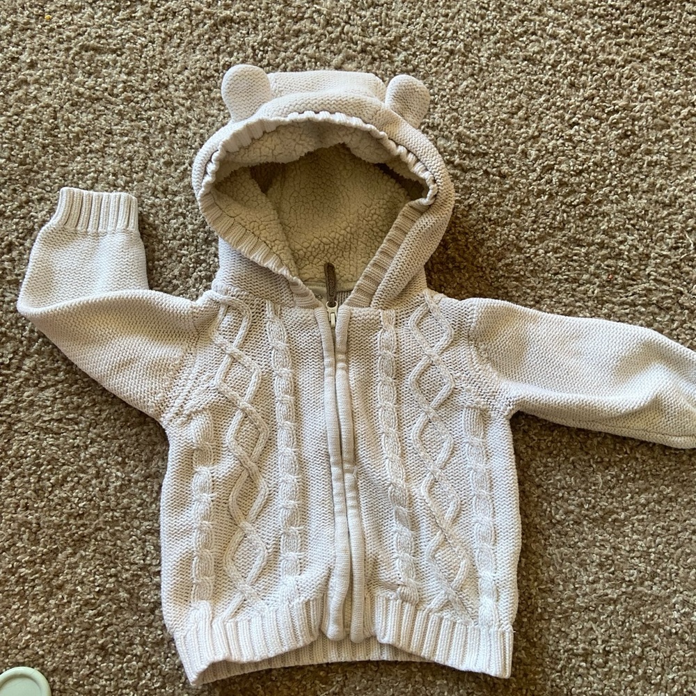 Carters baby bear knit sweater